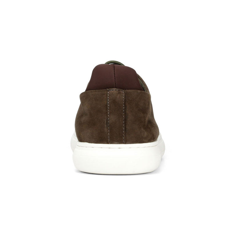 Donald Pliner Pierce Suede Sneaker Shoe Brown