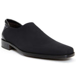 Donald Pliner Rex Crepe Elastic Loafer Shoe Black