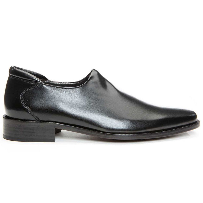 Donald Pliner Rex Nappa Stretch Loafer Shoe Black