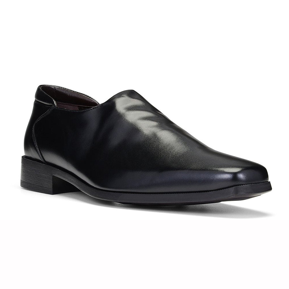 Donald Pliner Rex Stretch Nappa Loafers Black