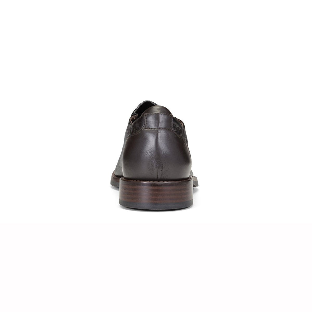 Donald Pliner Rexx Leather Shoes Dark Brown