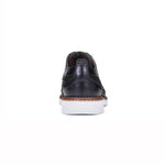 Donald Pliner Rick Woven Calfskin Sneakers Black