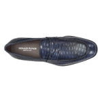 Donald Pliner Robbie Croco Loafers Indigo
