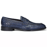 Donald Pliner Robbie Croco Loafers Indigo
