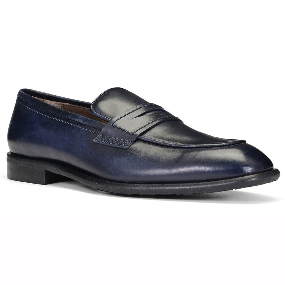 Donald Pliner Roderick Calfskin Loafers Black