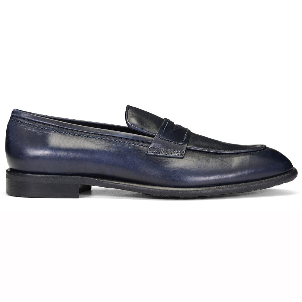 Donald Pliner Roderick Calfskin Loafers Black