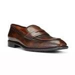 Donald Pliner Roderick Calfskin Loafers Tan