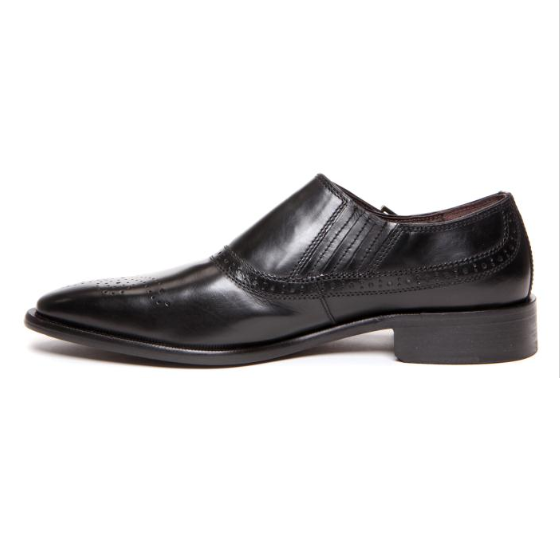 Donald J Pliner Gerwyn Monk Strap Shoes Black