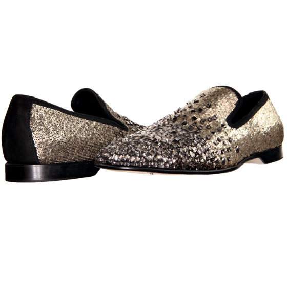 Donald J Pliner Pont Mesh Stone Nubuck Loafers Pewter