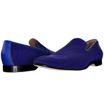 Donald J Pliner Pontsp Glass Beaded Loafers Indigo Carpet