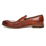 Donald J Pliner Zan Penny Loafers Tan Dipped Calf