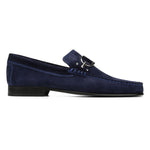 Donald Pliner Dacio Sport Suede Loafers Navy