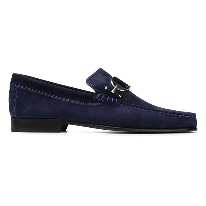 Donald Pliner Dacio Sport Suede Loafers Navy