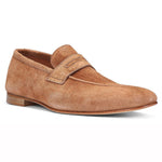 Donald Pliner Tender Suede Loafers Cognac