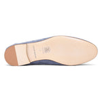 Donald Pliner Tender Suede Loafers Denim