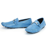Donald J Pliner Veeda Suede Driving Shoes Light Jean