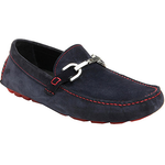 Donald Pliner Veeda UC Driving Bit Loafers Navy