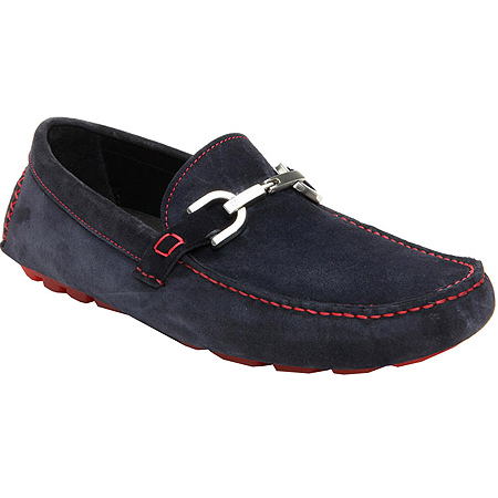Donald Pliner Veeda UC Driving Bit Loafers Navy