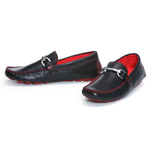 Donald J Pliner Veedasp Driving Shoes Black