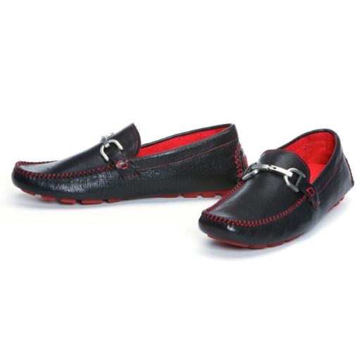 Donald J Pliner Veedasp Driving Shoes Black