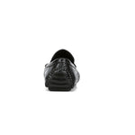 Donald Pliner Vildi Embossed Crocco Driver Black
