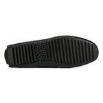 Donald Pliner Vildi Embossed Crocco Driver Black