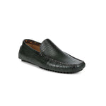 Donald Pliner Vildi Embossed Crocco Driver Forest