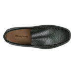 Donald Pliner Vildi Embossed Crocco Driver Forest