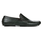 Donald Pliner Vildi Embossed Crocco Driver Forest