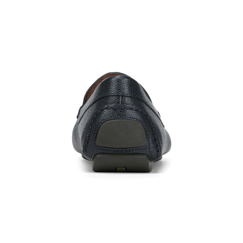 Donald Pliner Vinco Stingray Embossed Loafer Shoe Navy
