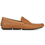 Donald Pliner Vinco Stingray Embossed Loafer Shoe Saddle