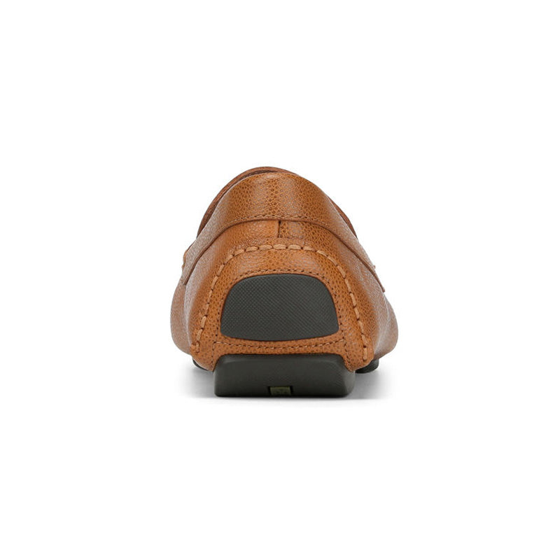 Donald Pliner Vinco Stingray Embossed Loafer Shoe Saddle