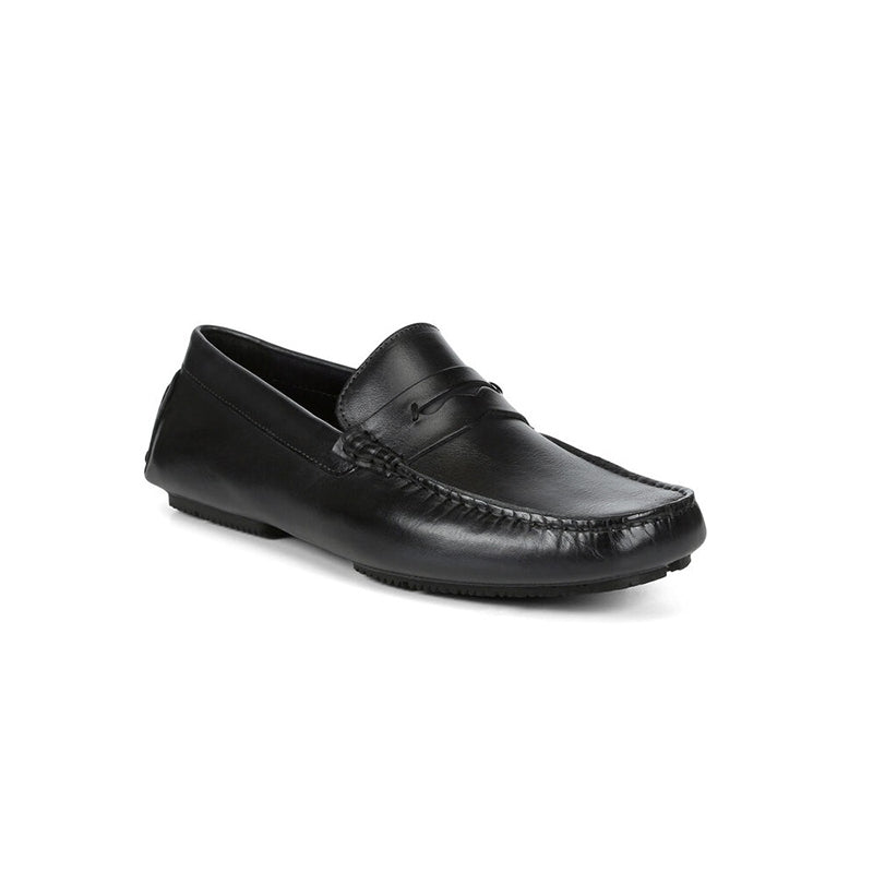 Donald Pliner Vione Calfskin Loafer Black
