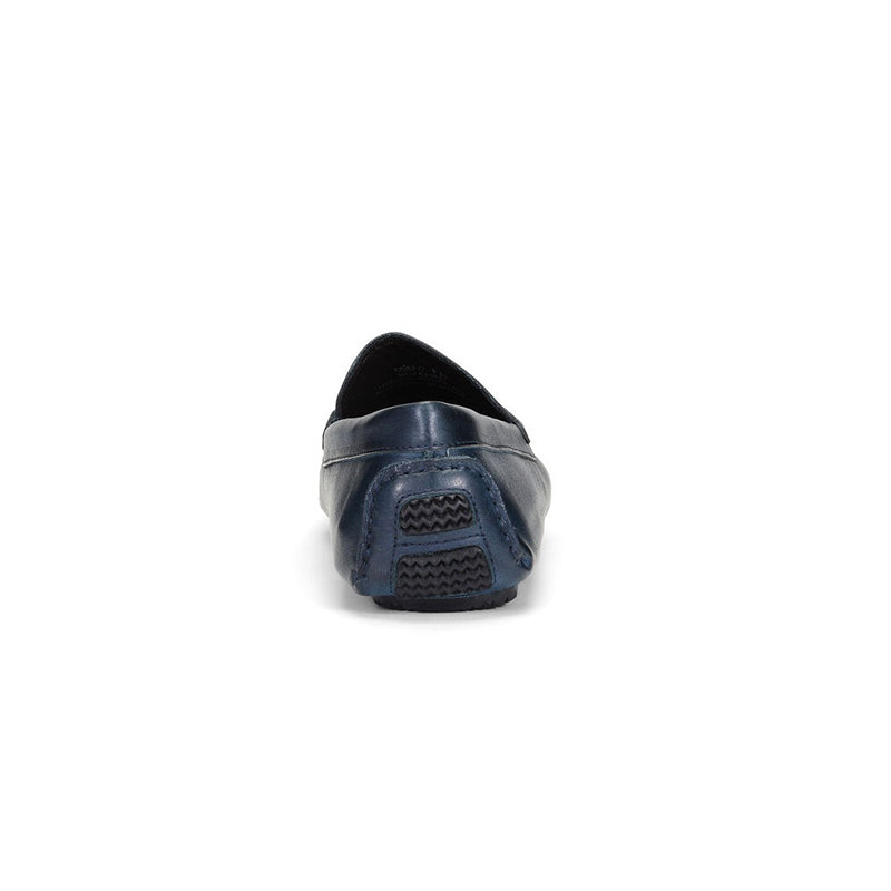 Donald Pliner Vione Calfskin Loafer Navy