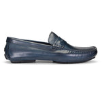 Donald Pliner Vione Calfskin Loafer Navy