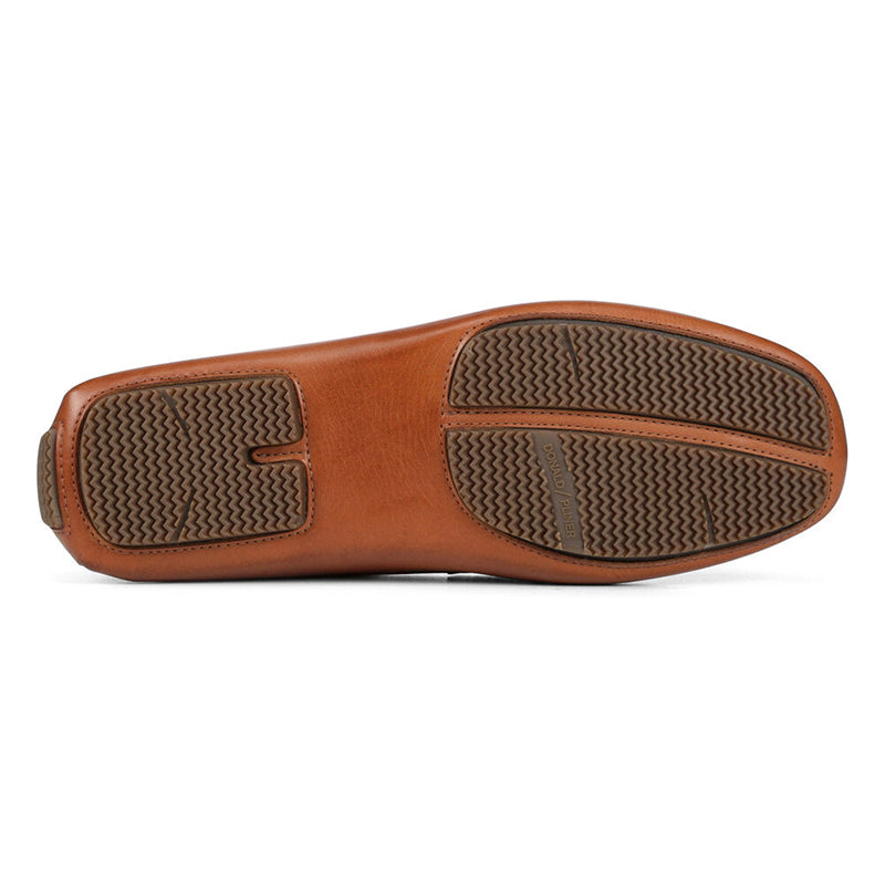 Donald Pliner Vione Calfskin Loafer Saddle