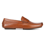 Donald Pliner Vione Calfskin Loafer Saddle
