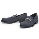 Donald J Pliner Yosha Suede Bit Loafers Lead