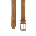 TB Phelps Kent Suede Belt Dark Dirty Buck