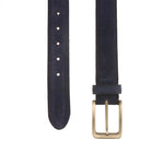 TB Phelps Kent Suede Belt Navy