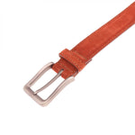 TB Phelps Kent Suede Belt Rust