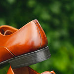 Moreschi Dublin Cap Toe Lace Up Shoes Brown