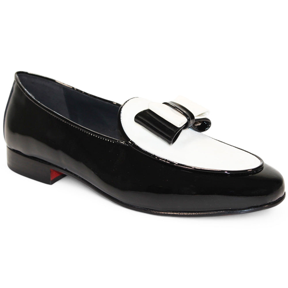 Duca by Matiste Amalfi Slip On Shoes Black / White