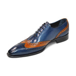 Duca by Matiste Andora Leather Navy / Gold
