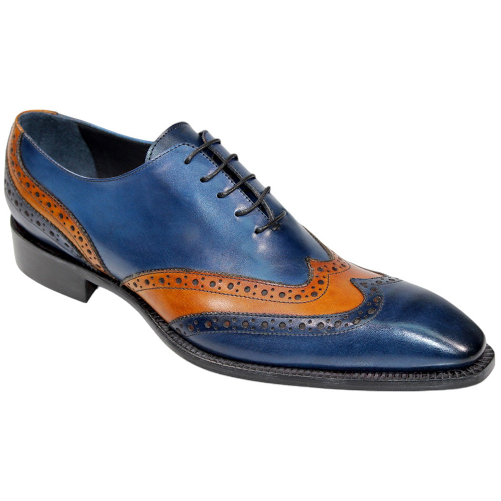 Duca by Matiste Andora Leather Navy / Gold