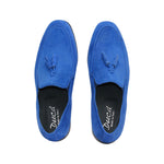Duca by Matiste Anzio Genuine Suede Slip-on Shoes Saphire