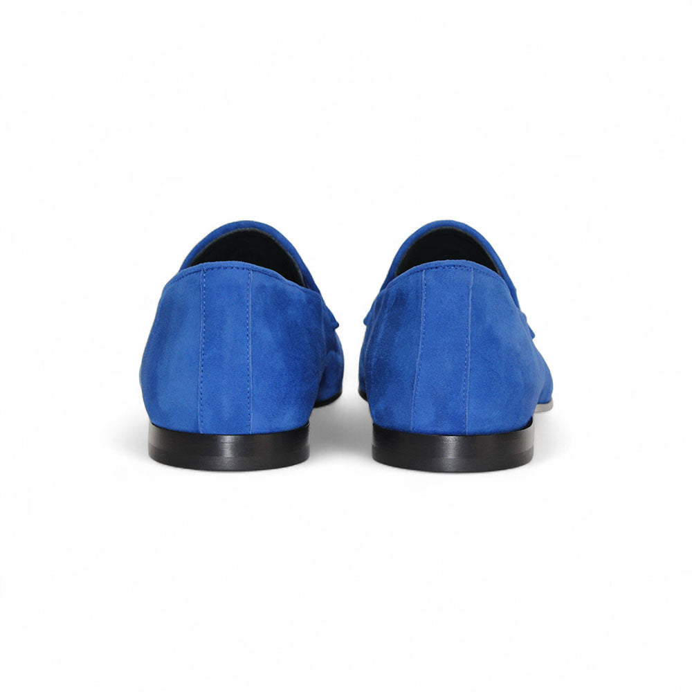 Duca by Matiste Anzio Genuine Suede Slip-on Shoes Saphire