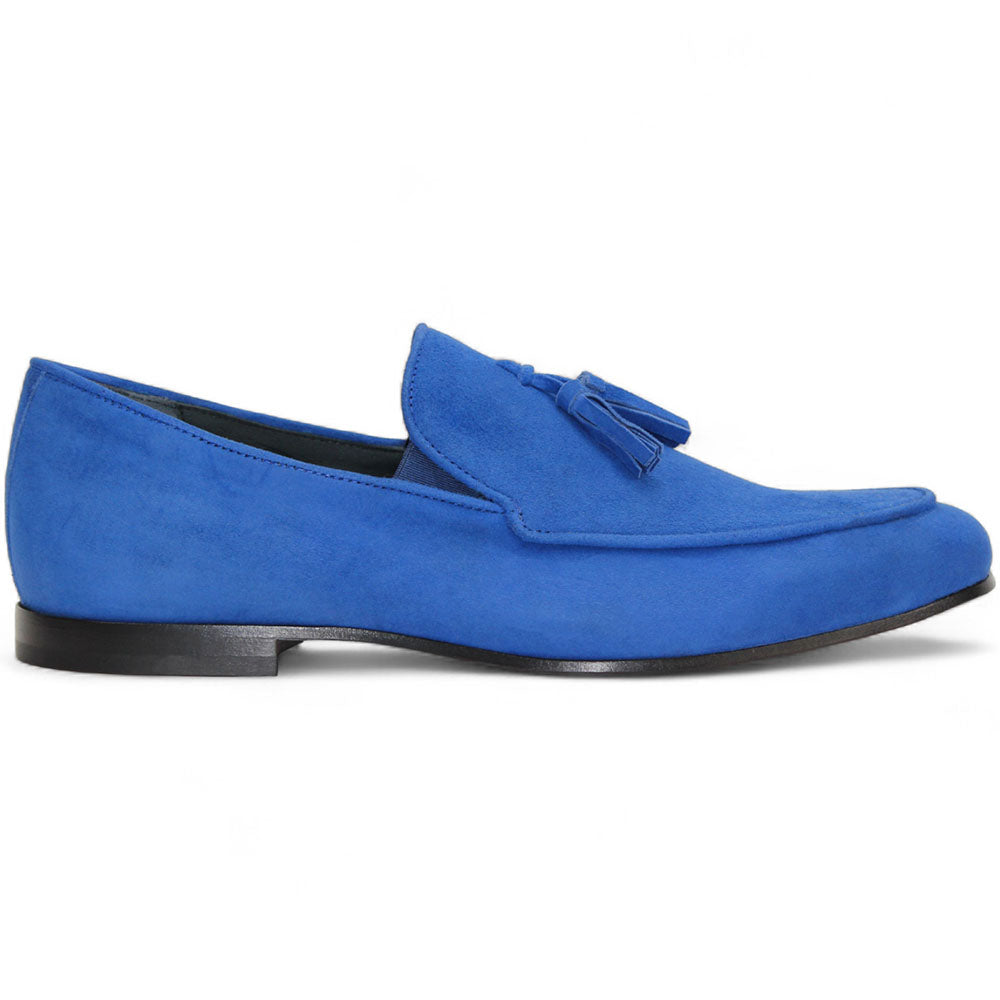 Duca by Matiste Anzio Genuine Suede Slip-on Shoes Saphire
