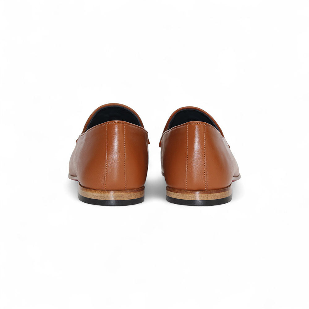 Duca by Matiste Anzio Leather/Suede Slip-on Shoes Brandy/Cream