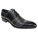 Duca by Matiste Asti Cap Toe Shoes Black Combo